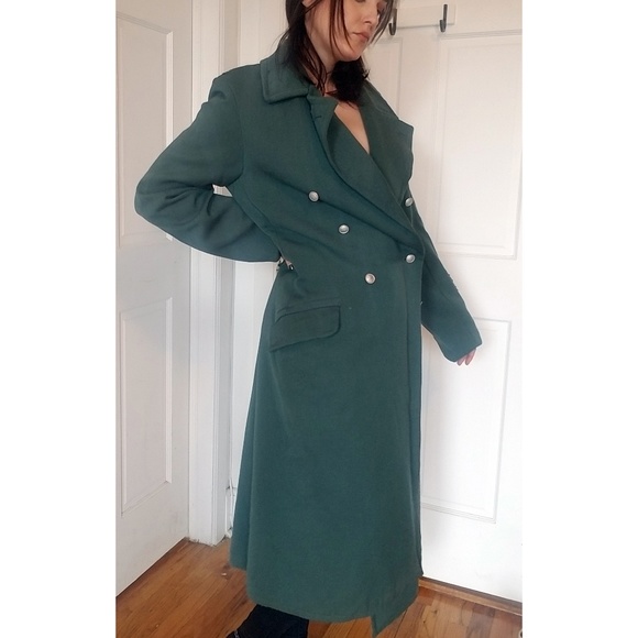 Mid-Century European Army Trenchcoat - Picture 3 of 8